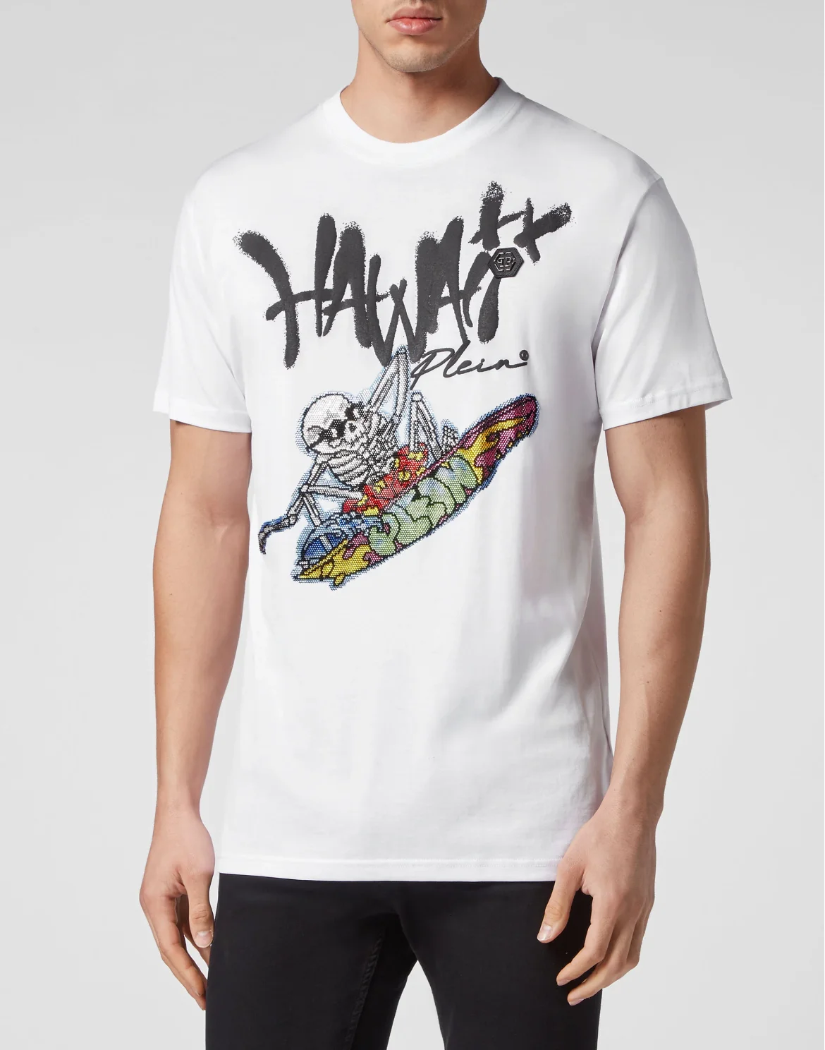 T-shirt Round Neck SS Hawaii, цвет: Белый