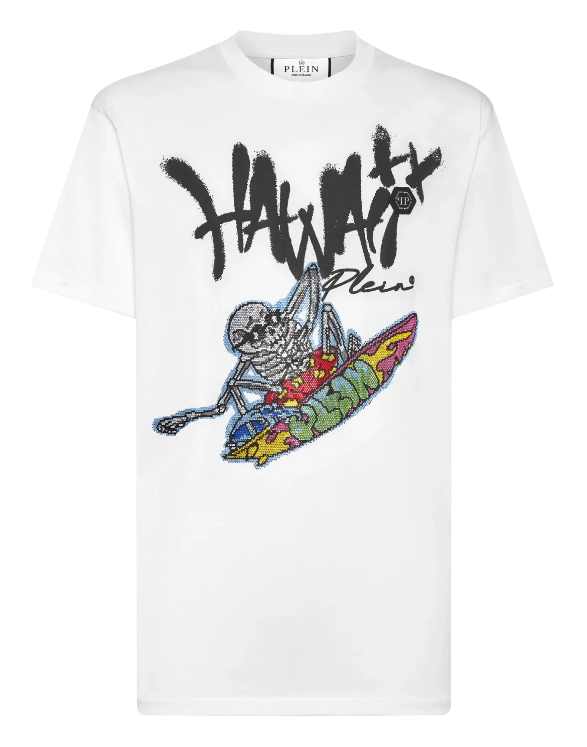 T-shirt Round Neck SS Hawaii, цвет: Белый