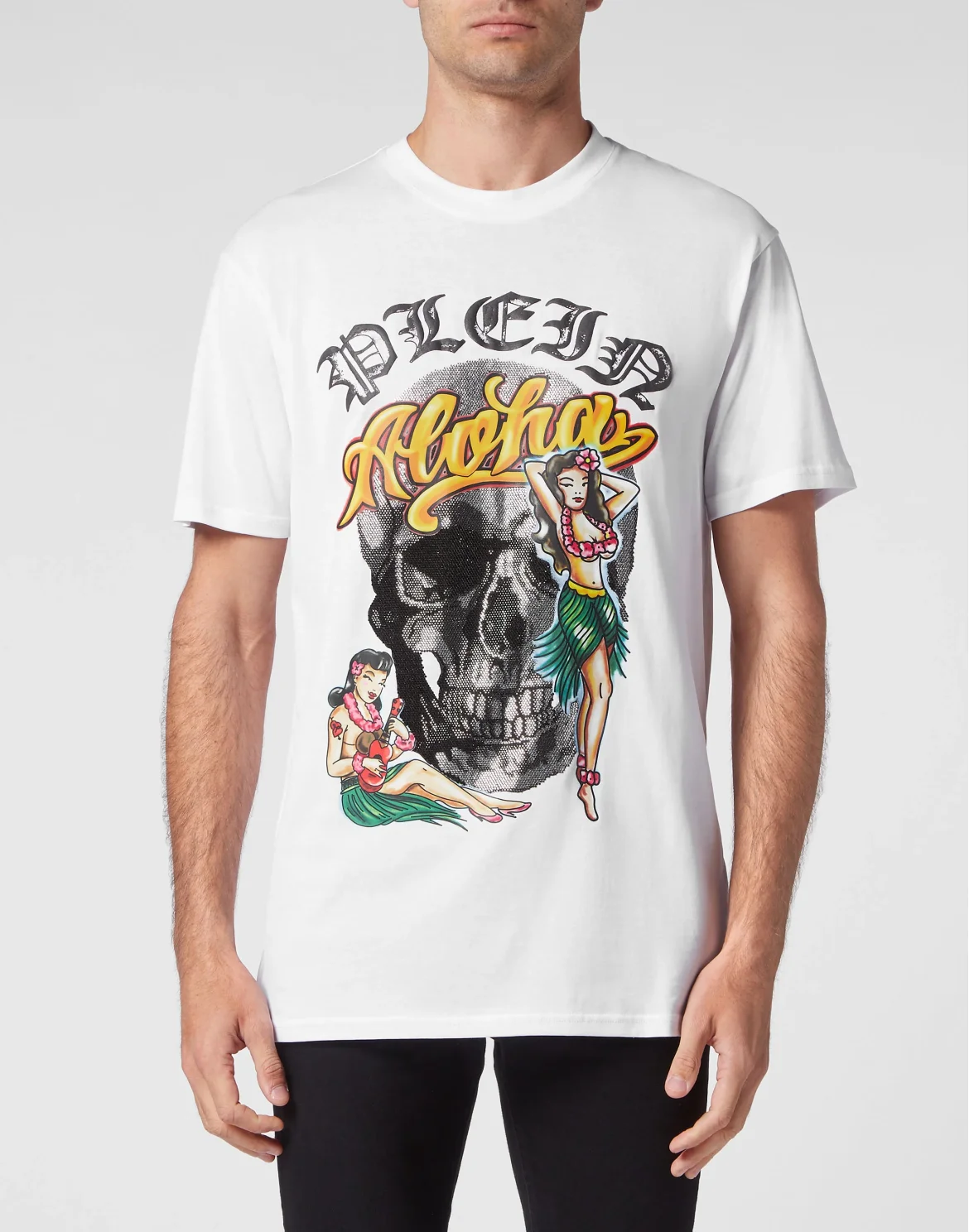 T-shirt Round Neck SS Hawaii, цвет: Белый