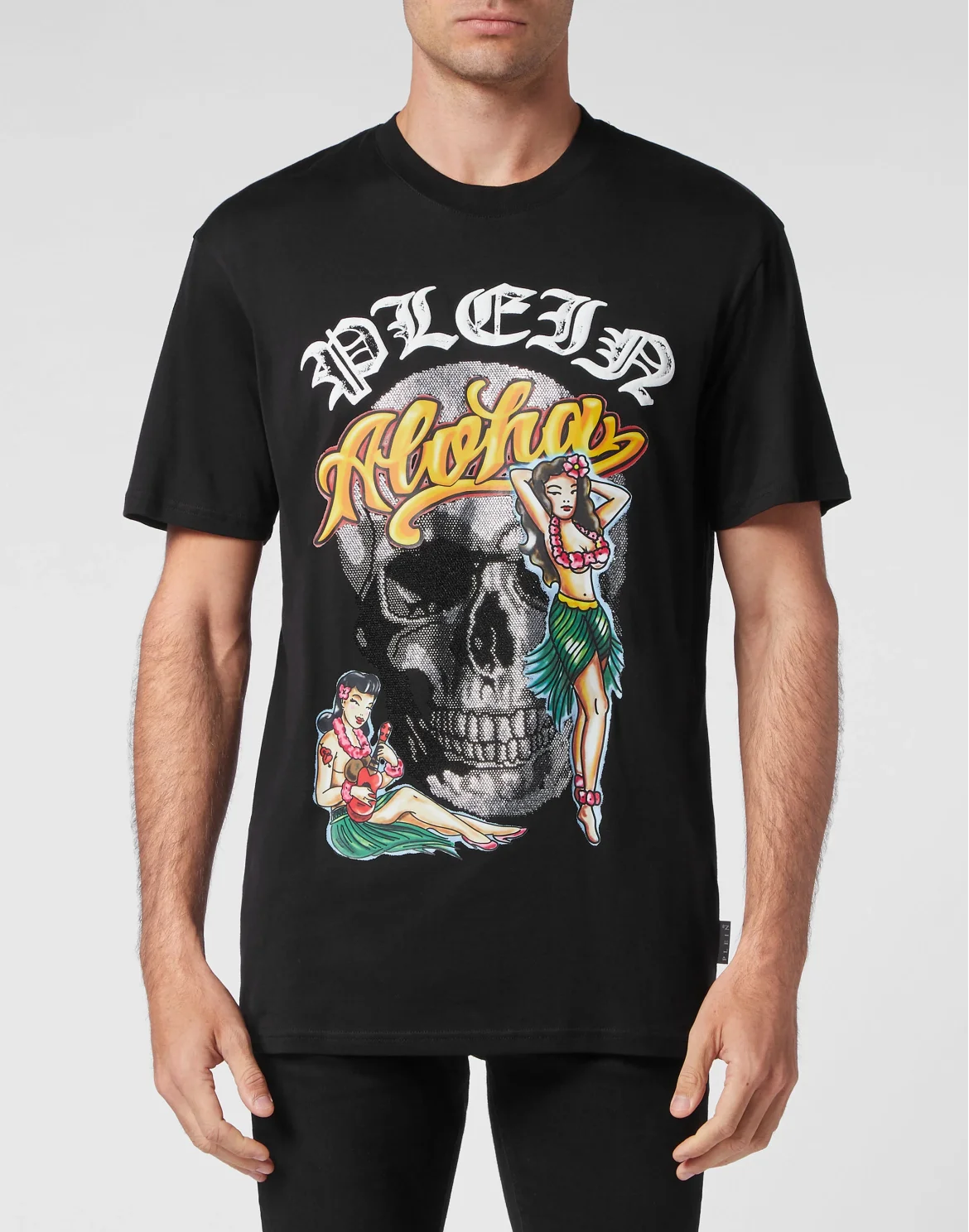 T-shirt Round Neck SS Hawaii, цвет: Черный