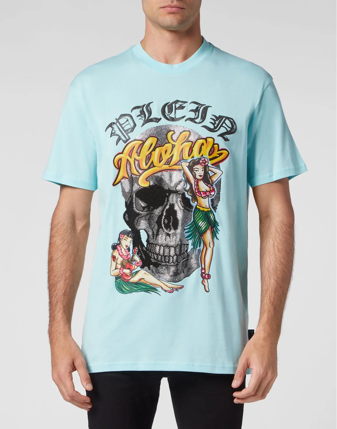 T-shirt Round Neck SS Hawaii, цвет: Голубой
