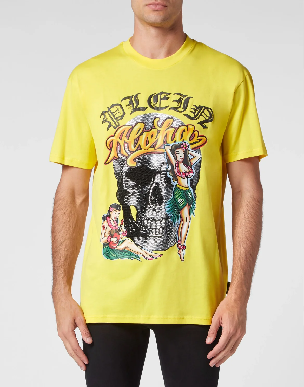 T-shirt Round Neck SS Hawaii, цвет: Желтый