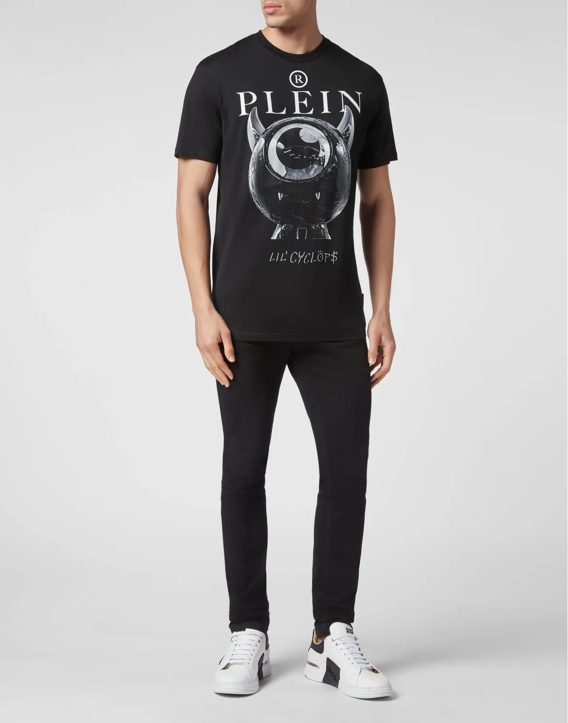 T-shirt Round Neck SS Monsters, цвет: Черный