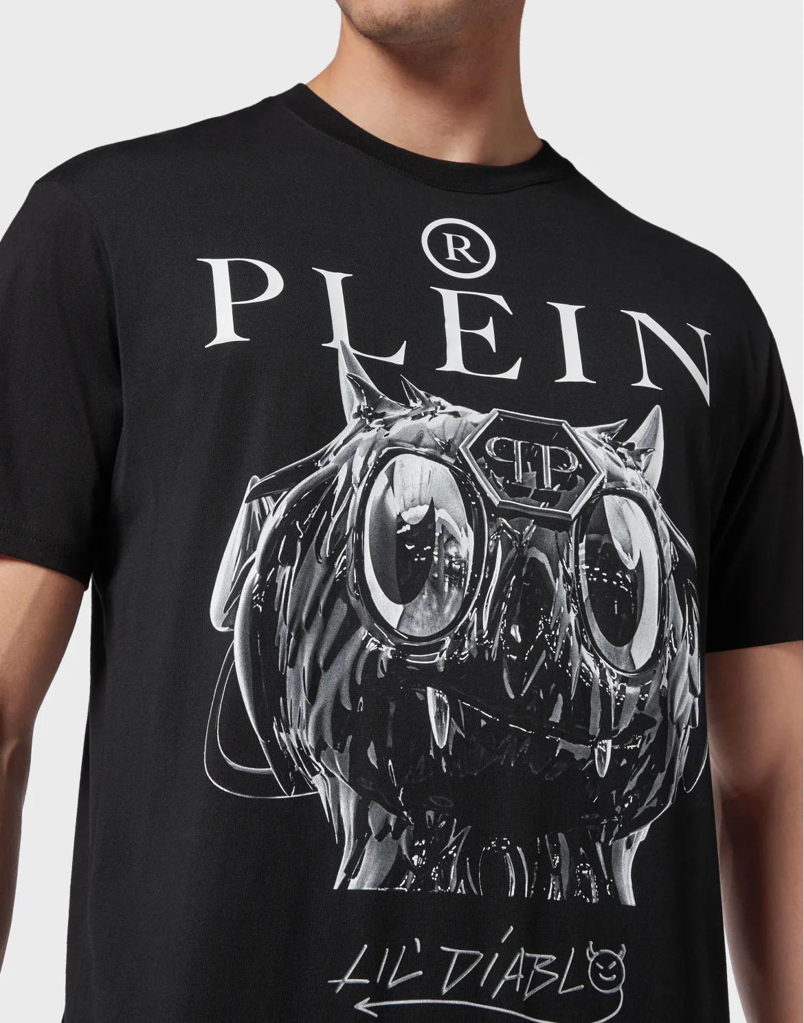 T-shirt Round Neck SS Monsters, цвет: Черный