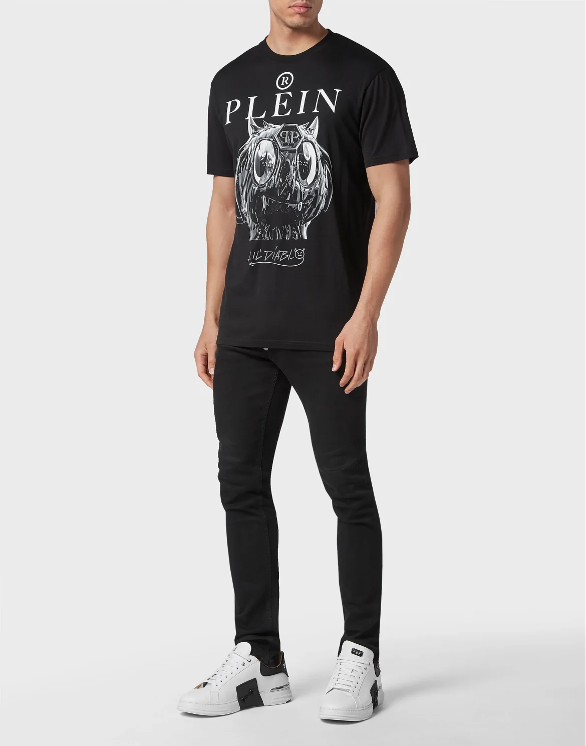 T-shirt Round Neck SS Monsters, цвет: Черный