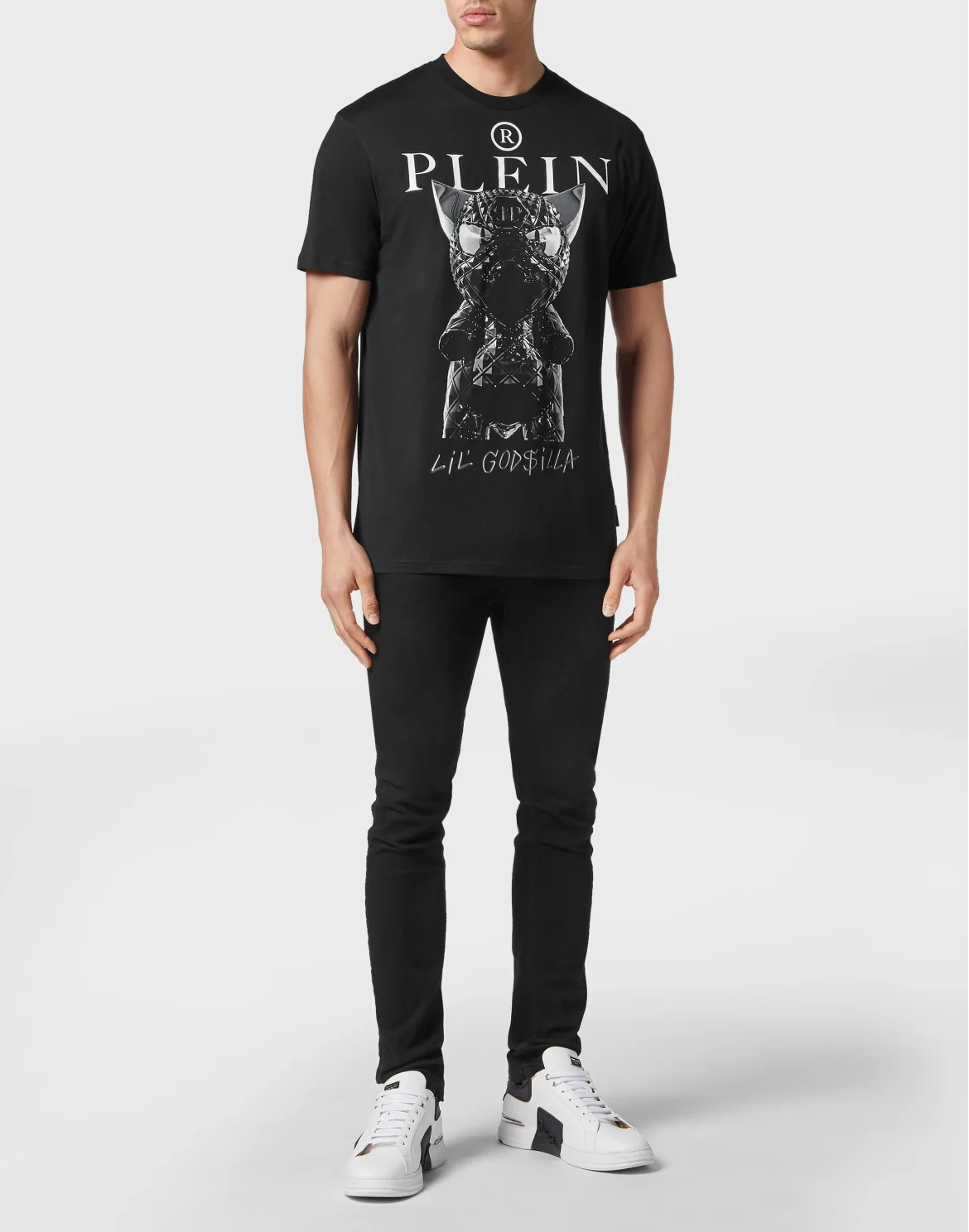 T-shirt Round Neck SS Monsters, цвет: Черный