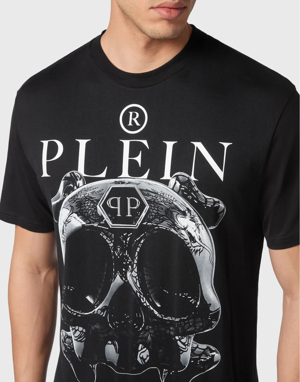 T-shirt Round Neck SS Monsters, цвет: Черный
