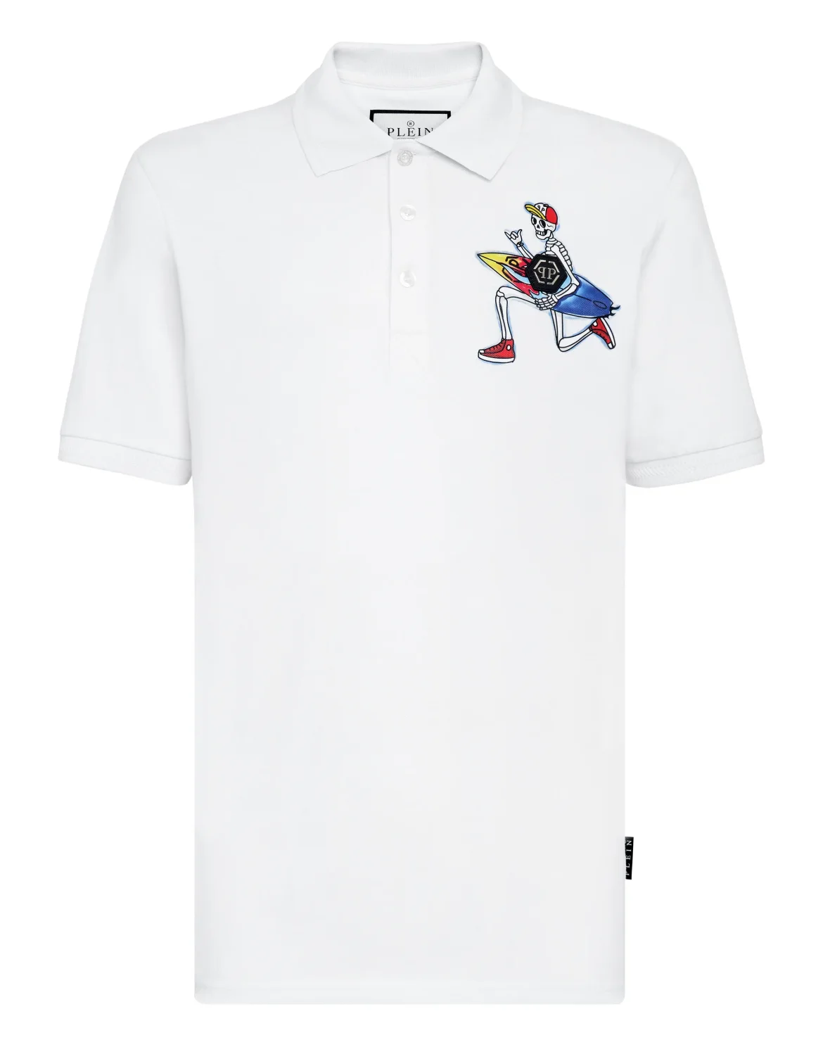 Slim Fit Polo shirt SS Hawaii, цвет: Белый