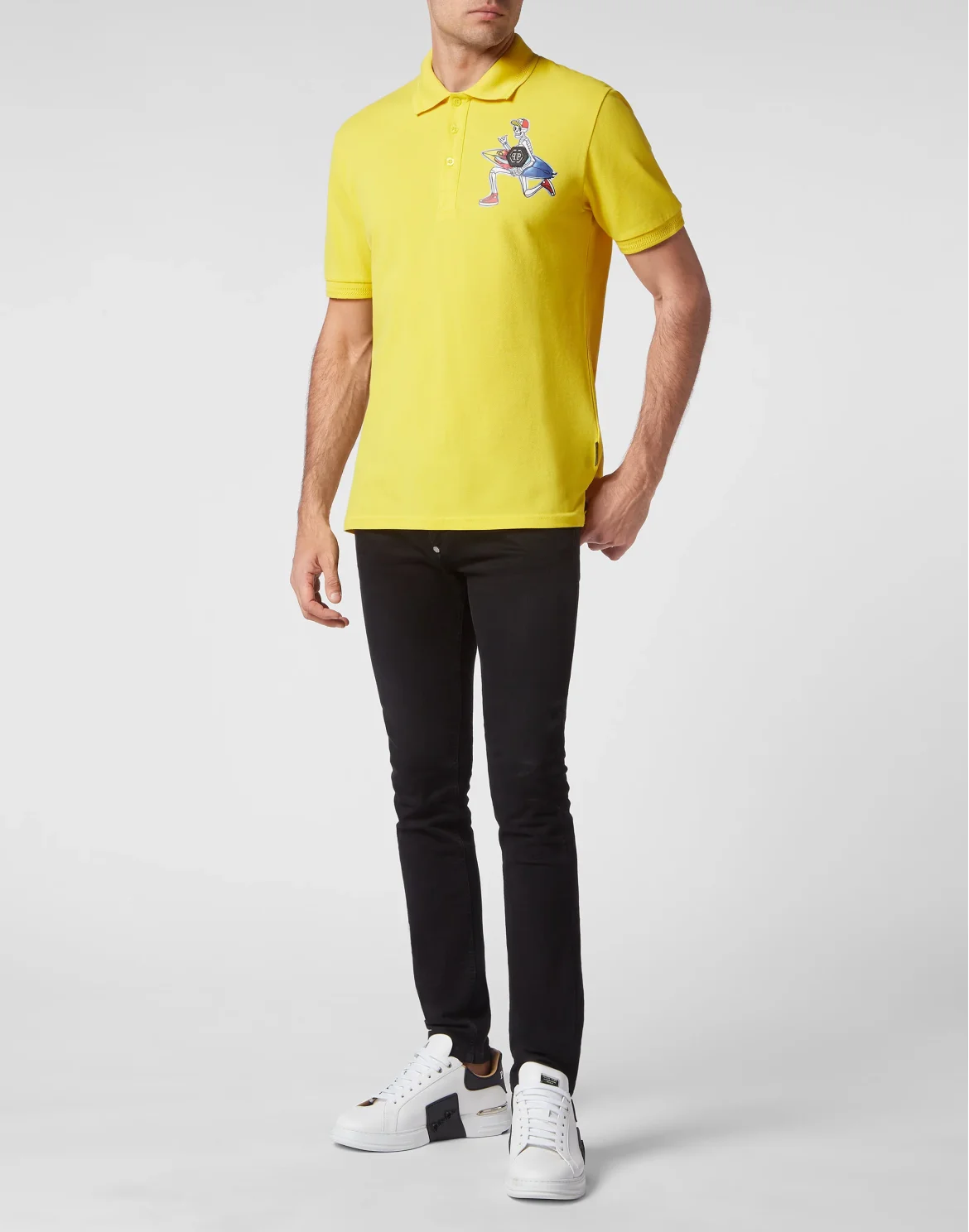 Slim Fit Polo shirt SS Hawaii, цвет: Желтый