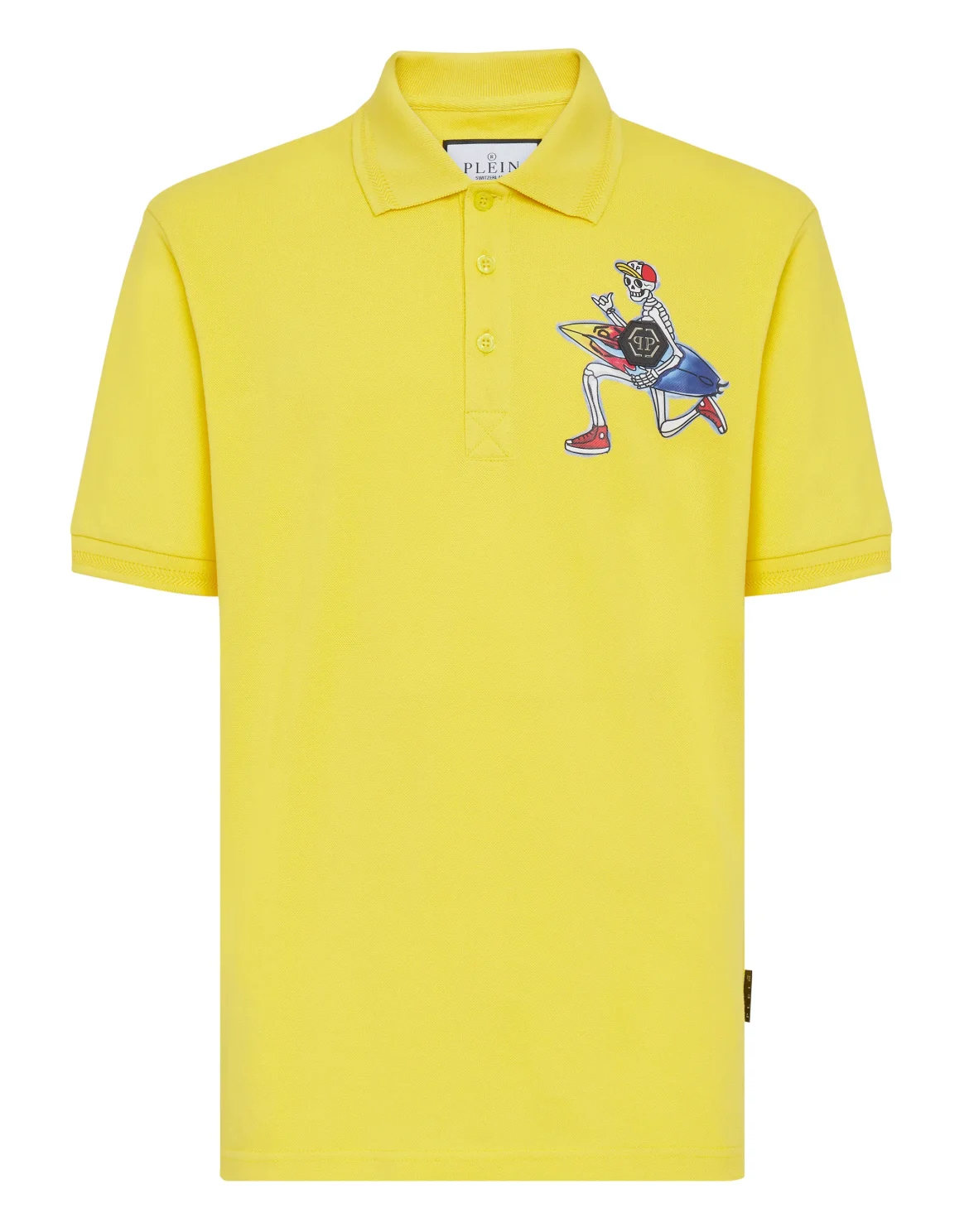 Slim Fit Polo shirt SS Hawaii, цвет: Желтый