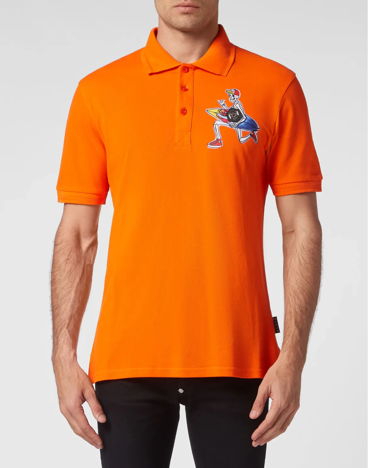 Slim Fit Polo shirt SS Hawaii, цвет: Оранжевый