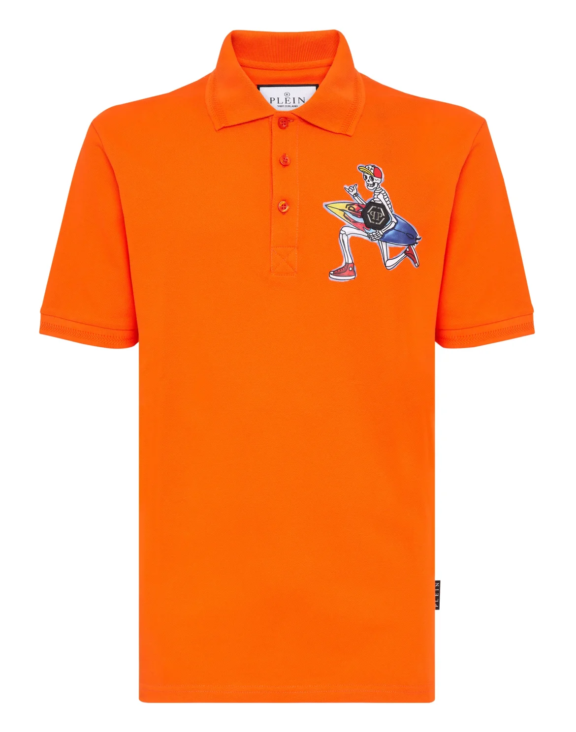 Slim Fit Polo shirt SS Hawaii, цвет: Оранжевый