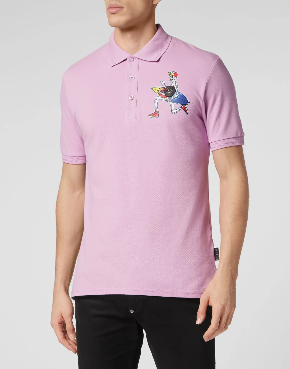 Slim Fit Polo shirt SS Hawaii, цвет: Розовый