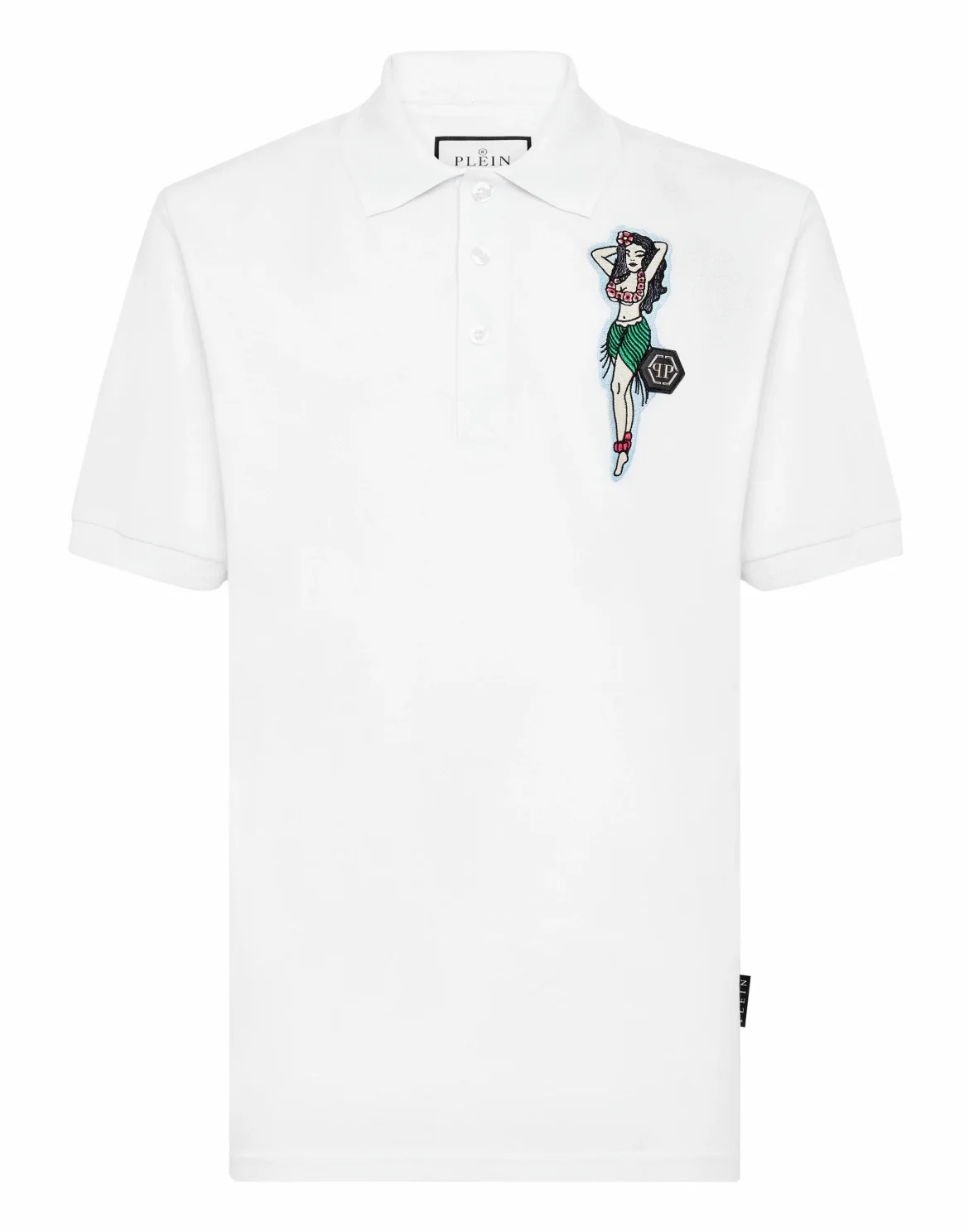 Slim Fit Polo shirt SS Hawaii, цвет: Белый
