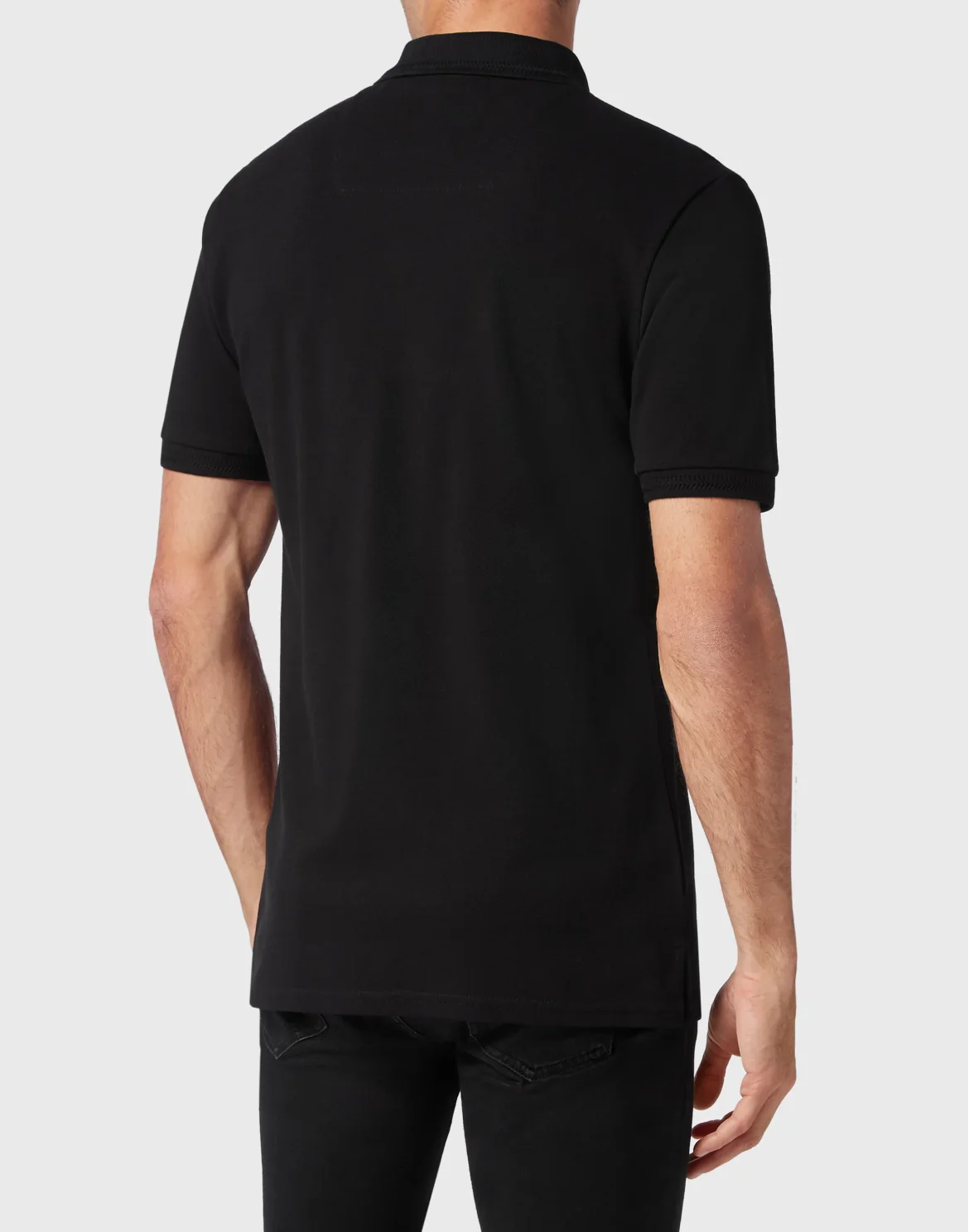 Slim Fit Polo shirt SS Hawaii, цвет: Черный