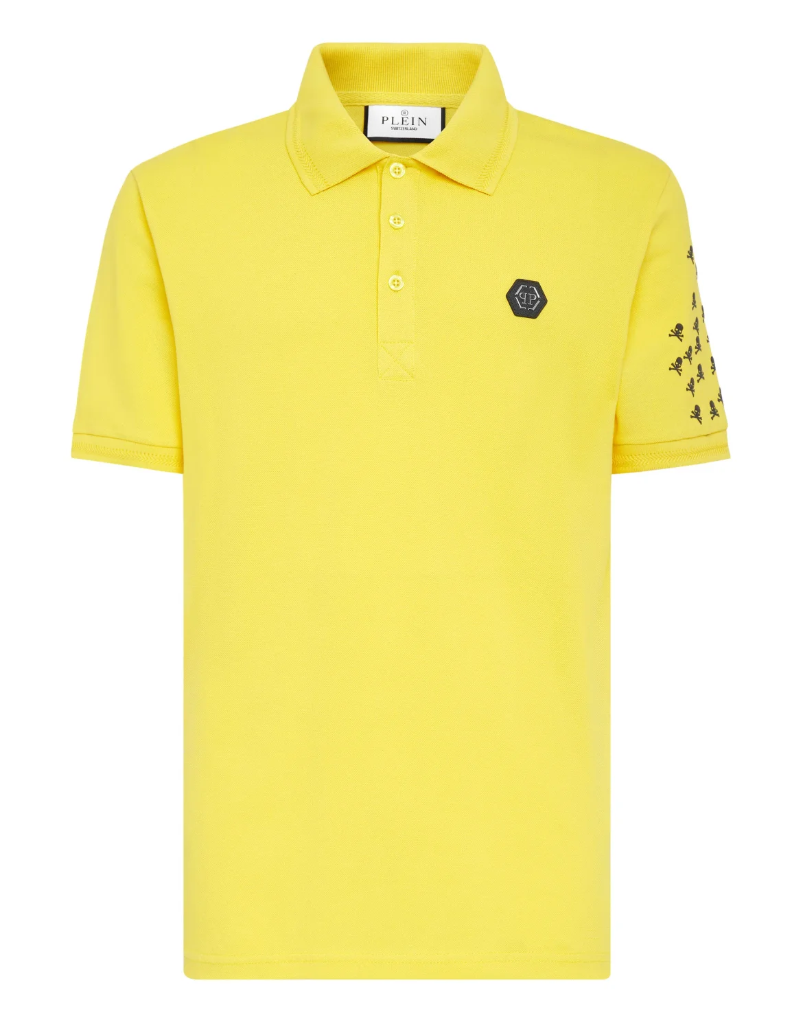 Slim Fit Polo shirt SS Skull&Bones, цвет: Желтый