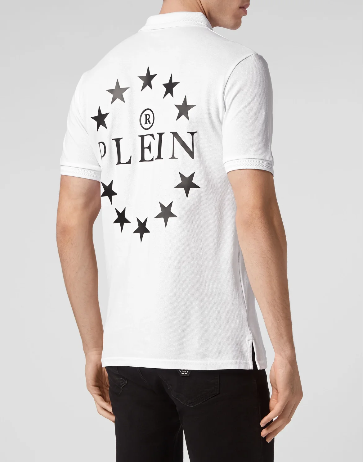 Slim Fit Polo shirt SS Stars, цвет: Белый