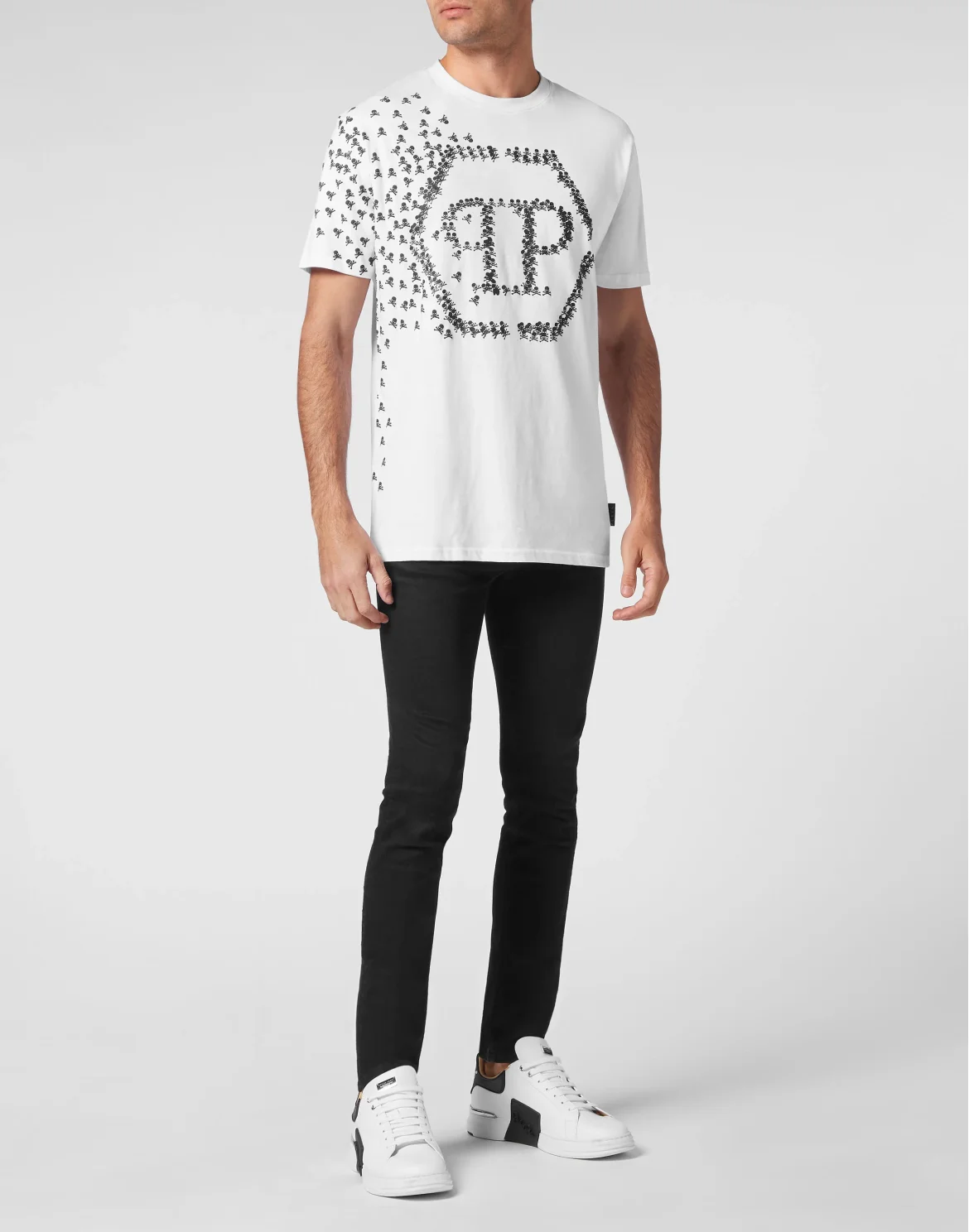 T-shirt Round Neck SS Skull&Bones, цвет: Белый