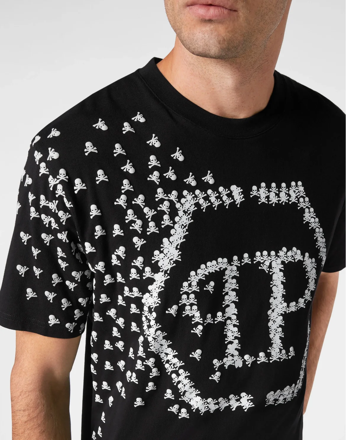 T-shirt Round Neck SS Skull&Bones, цвет: Черный