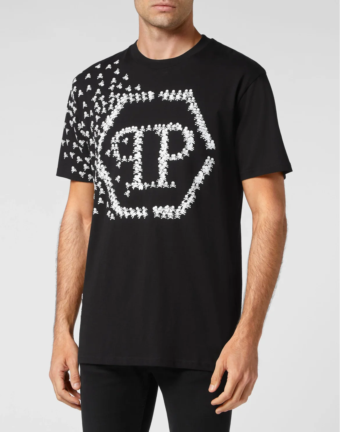 T-shirt Round Neck SS Skull&Bones, цвет: Черный