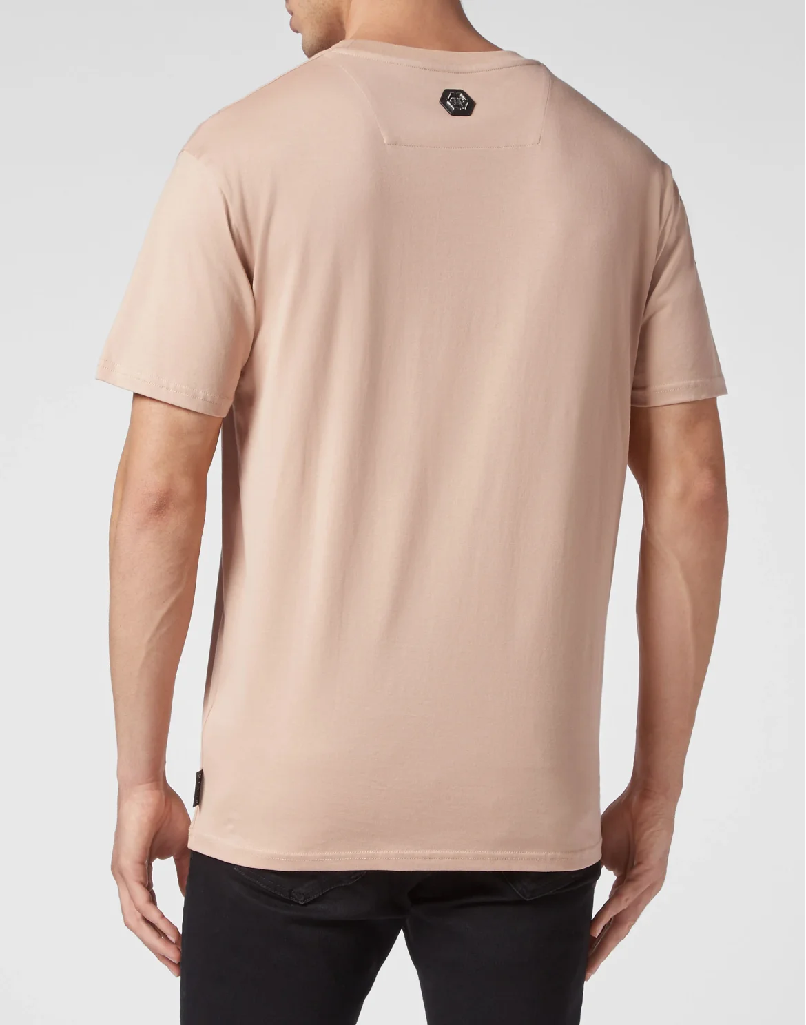 T-shirt Round Neck SS Skull&Bones, цвет: Бежевый