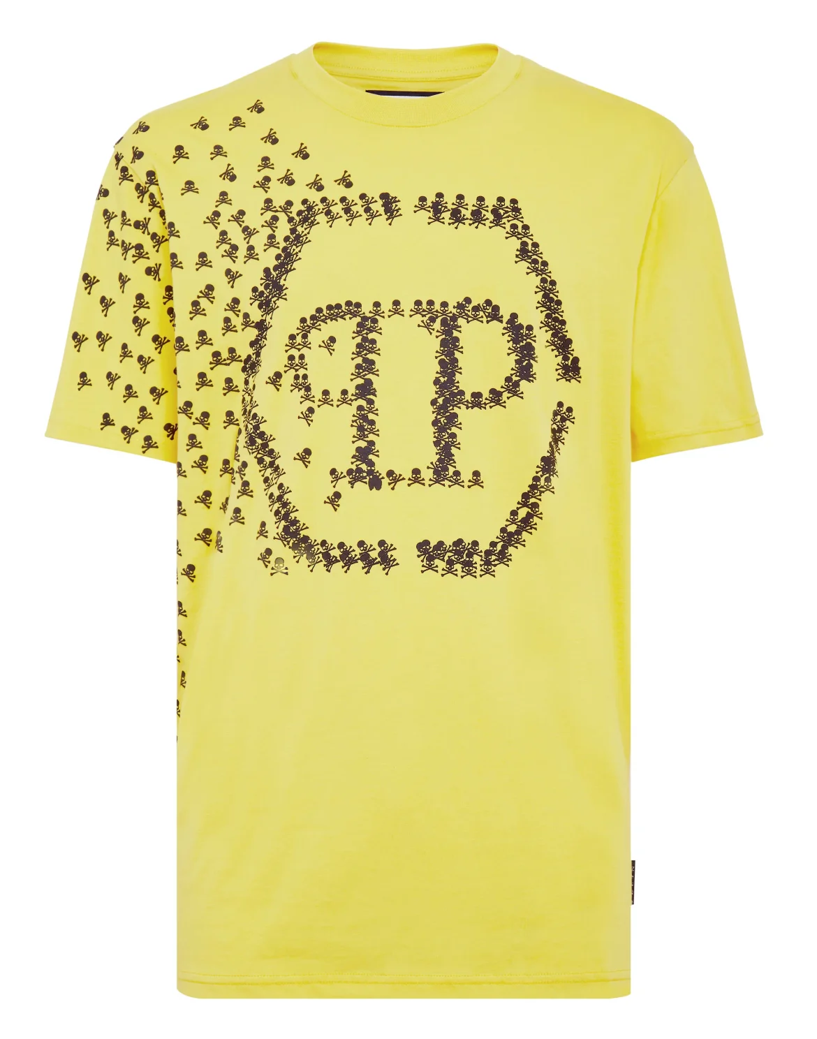 T-shirt Round Neck SS Skull&Bones, цвет: Желтый