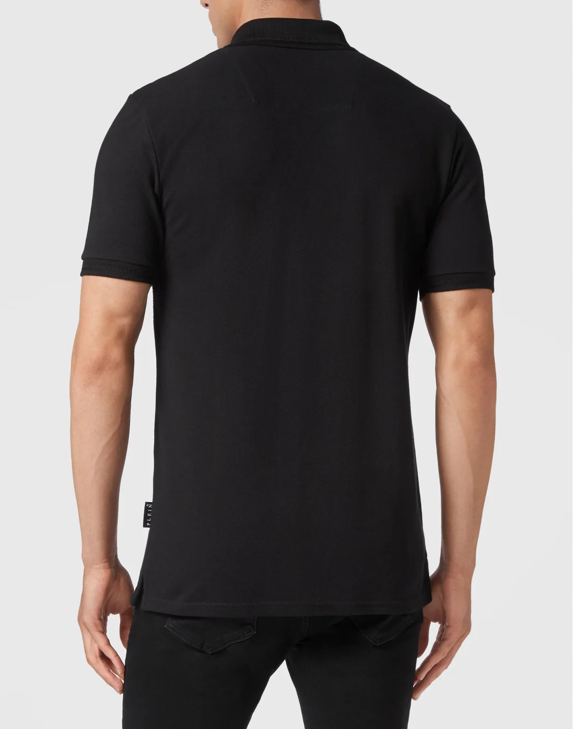 Slim Fit Polo shirt SS Snake, цвет: Черный