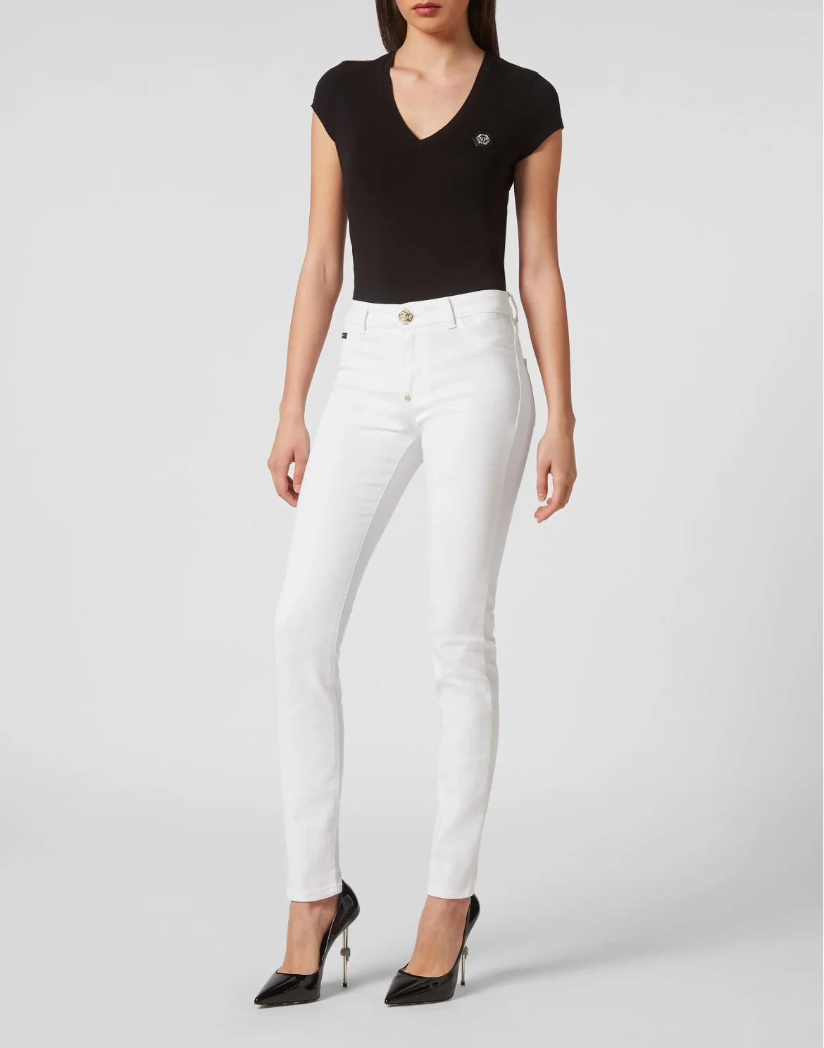 Denim Jegging, цвет: Белый