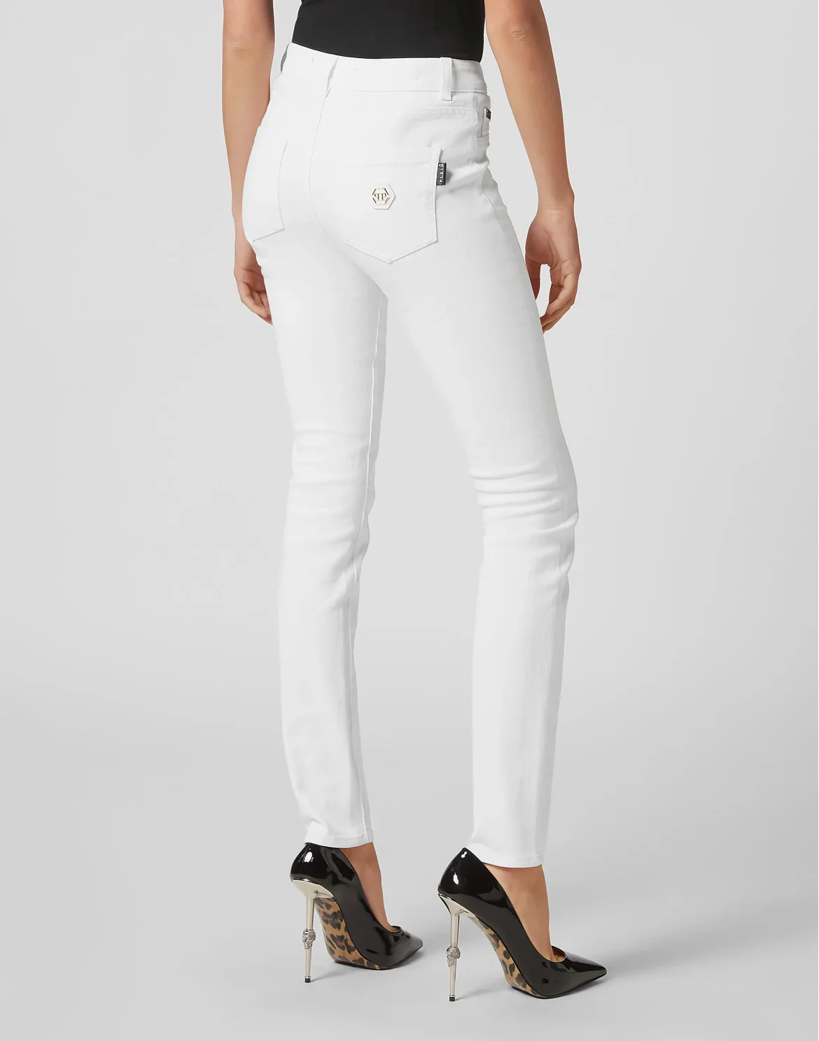 Denim Jeggings, цвет: Белый