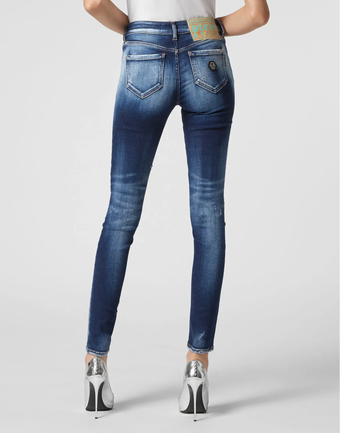 Denim Jeggings, цвет: Синий