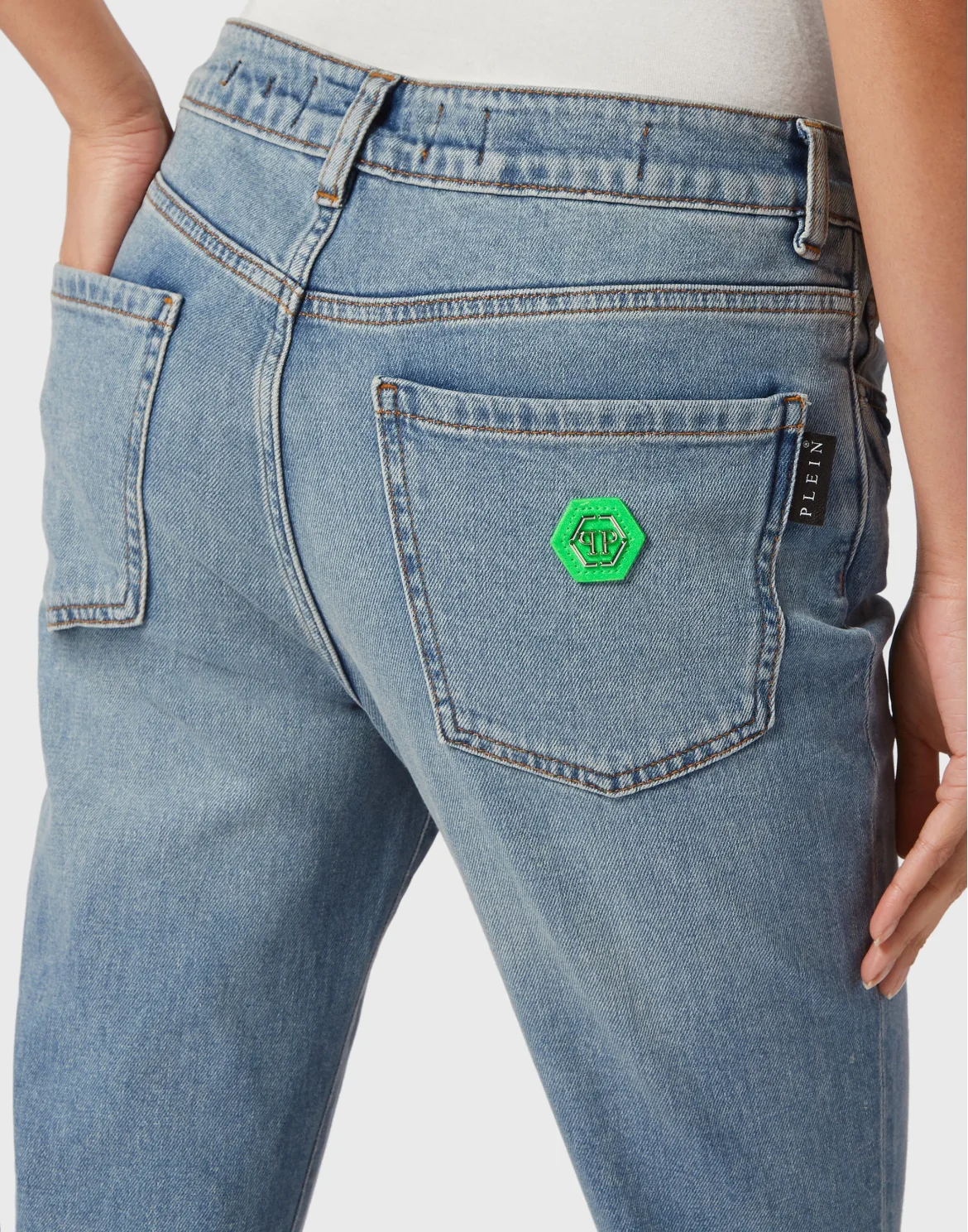 Denim Flare Trousers, цвет: Синий
