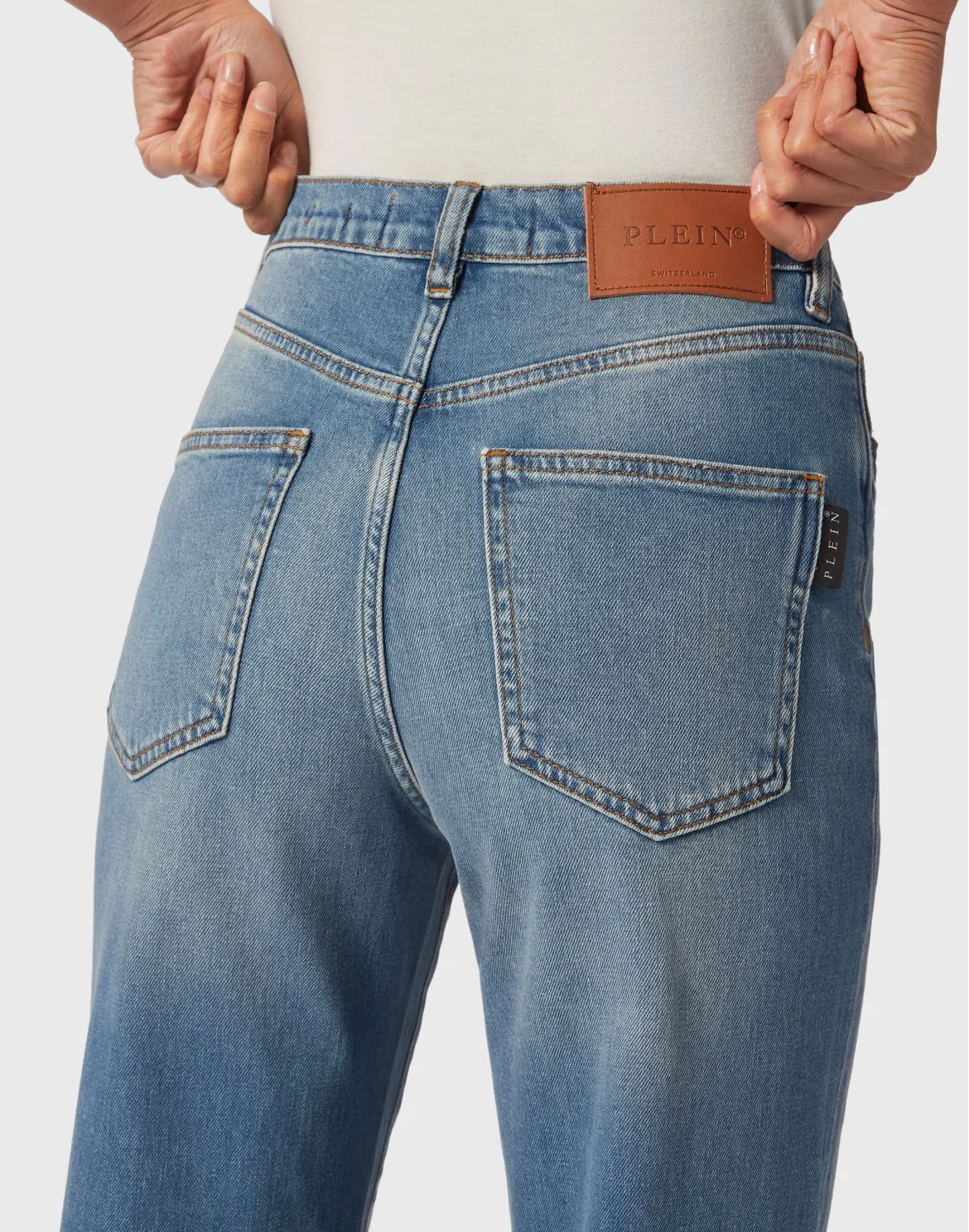 Denim Trousers Palace Fit, цвет: Синий