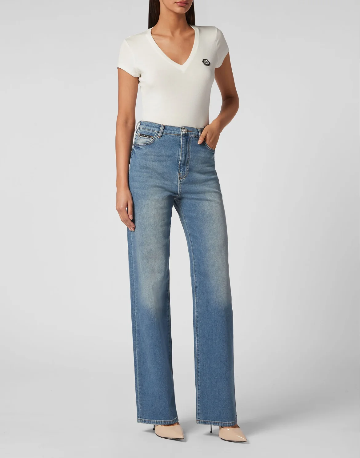 Denim Trousers Palace Fit, цвет: Синий