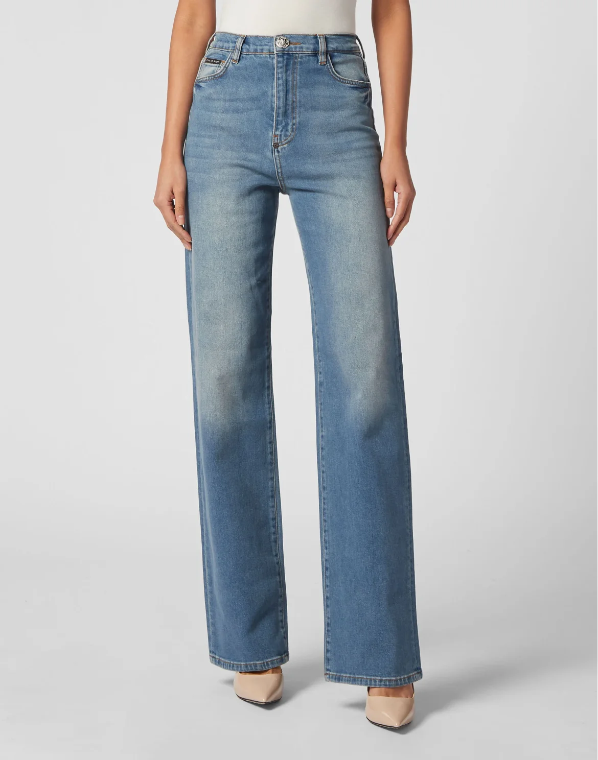 Denim Trousers Palace Fit, цвет: Синий