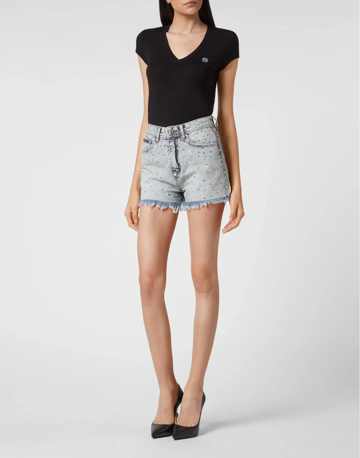 Hot Pants Crystal Rain, цвет: Синий