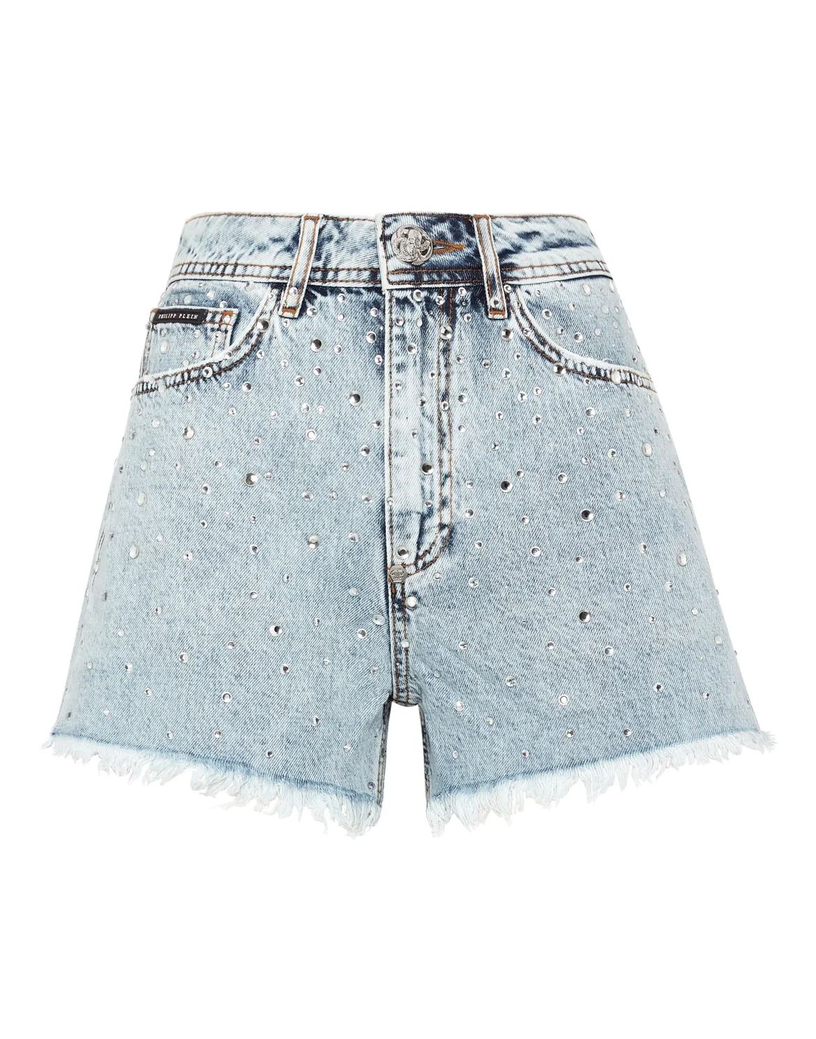 Denim Hot Pants Crystal Rain, цвет: Синий