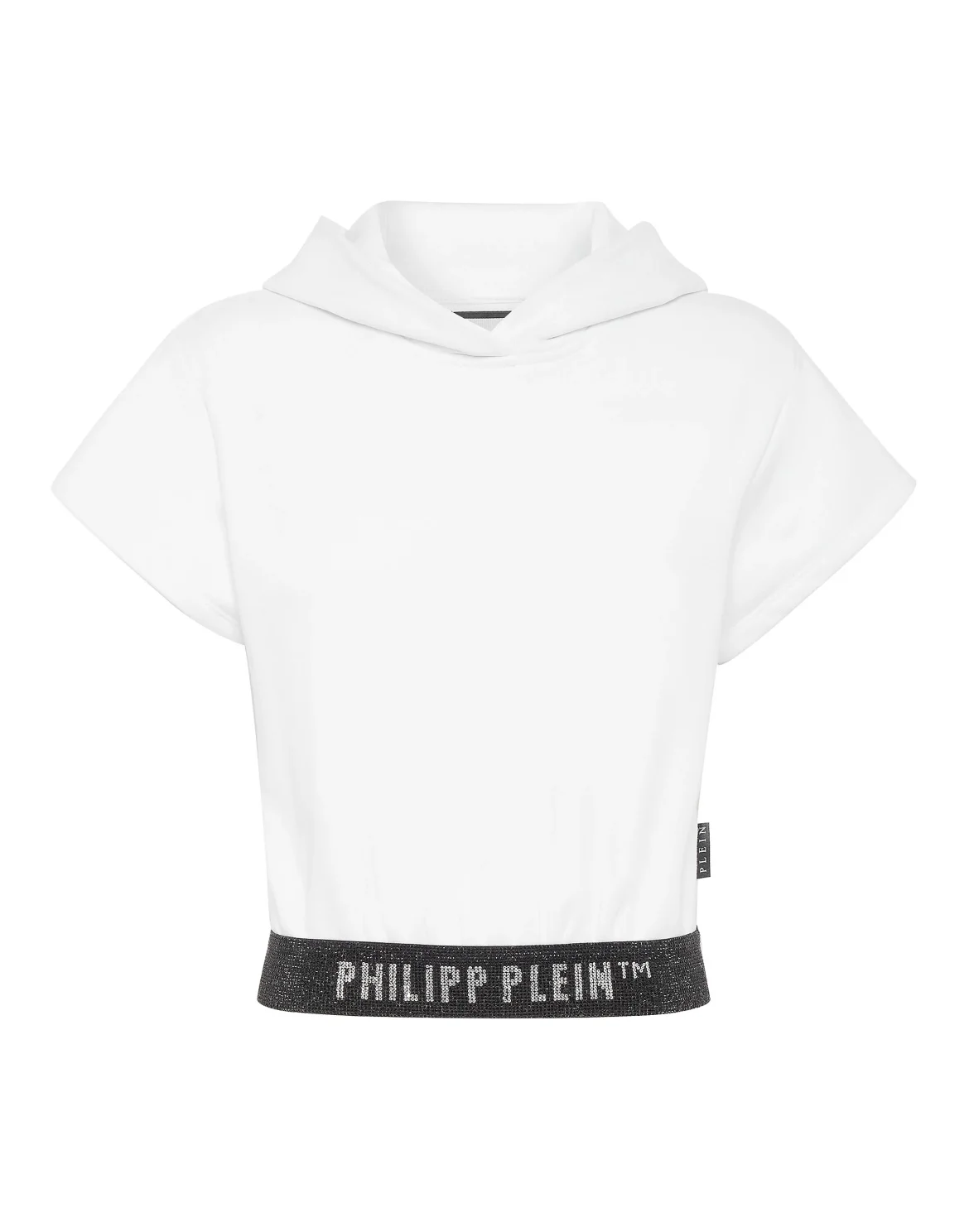 Cropped Hoodie Sweatshirt SS Stones, цвет: Белый