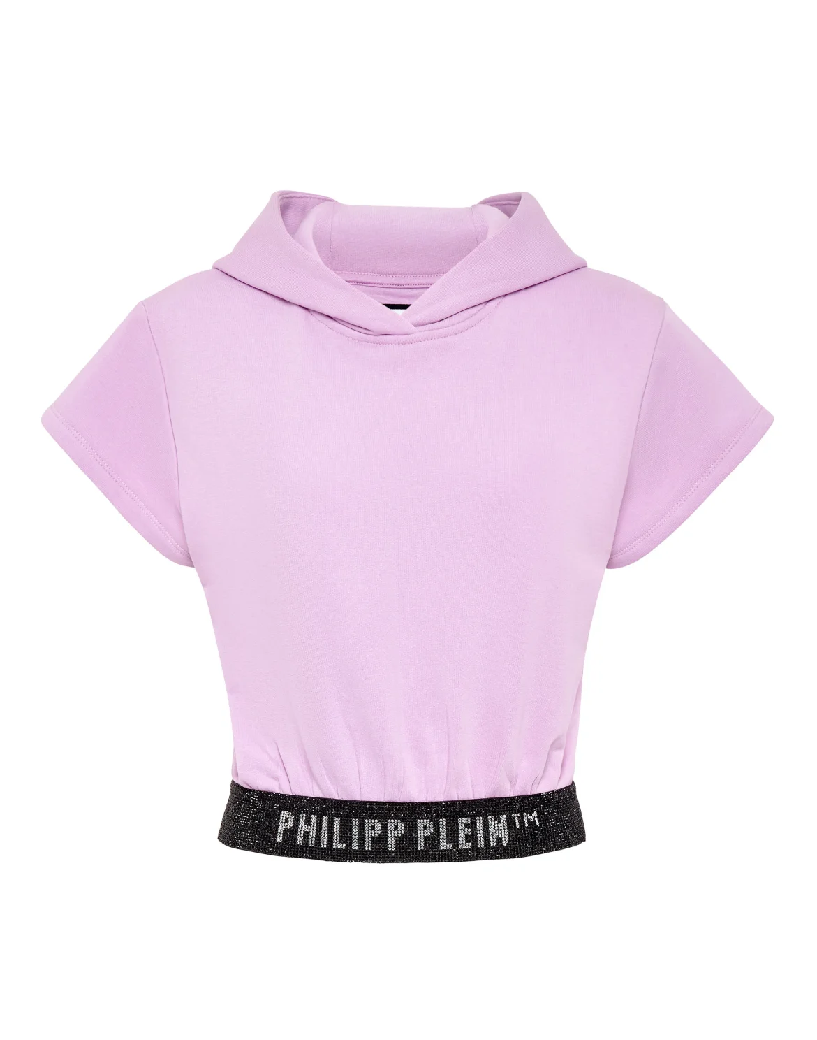 Cropped Hoodie Sweatshirt SS Stones, цвет: Розовый