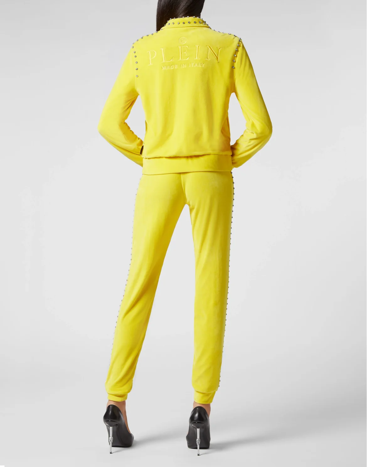 TRACKSUIT: ZIP-UP JACKET + JOGGING PANTS STONES, цвет: Желтый