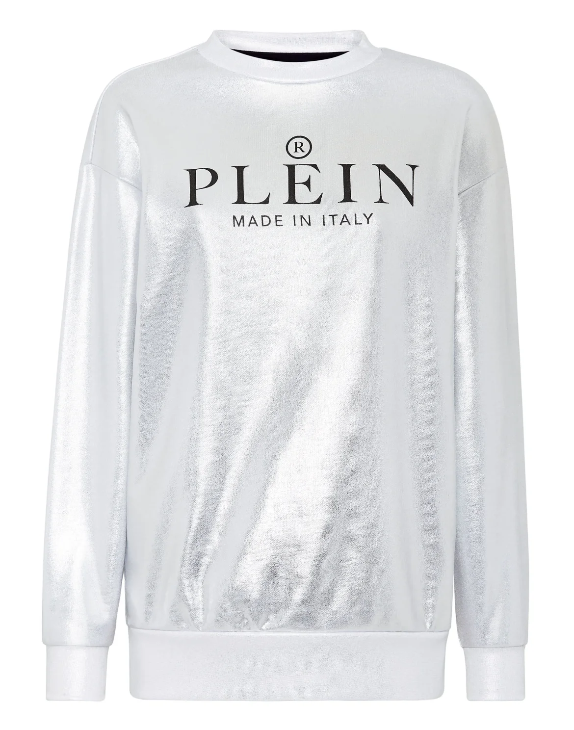 Sweatshirt LS Iconic Plein, цвет: Серебристый