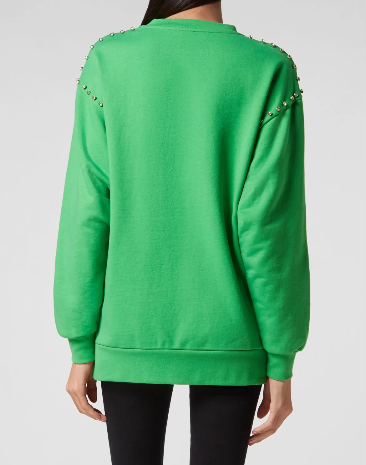Oversize Sweatshirt LS Stones, цвет: Зеленый