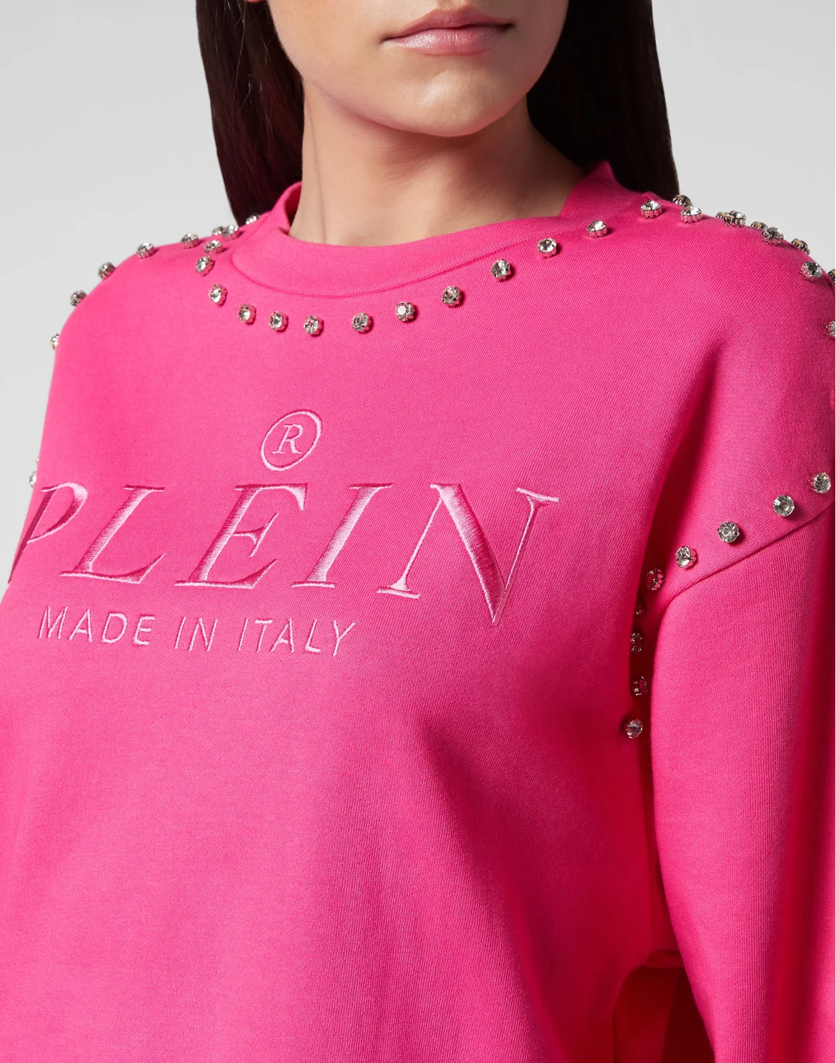 Oversize Sweatshirt LS Stones, цвет: Розовый