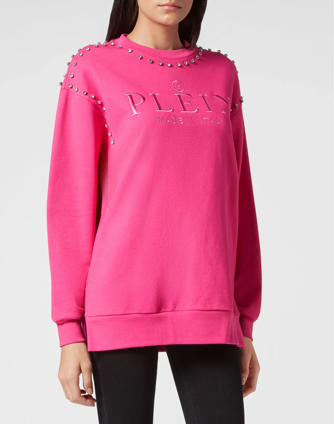 Oversize Sweatshirt LS Stones, цвет: Розовый
