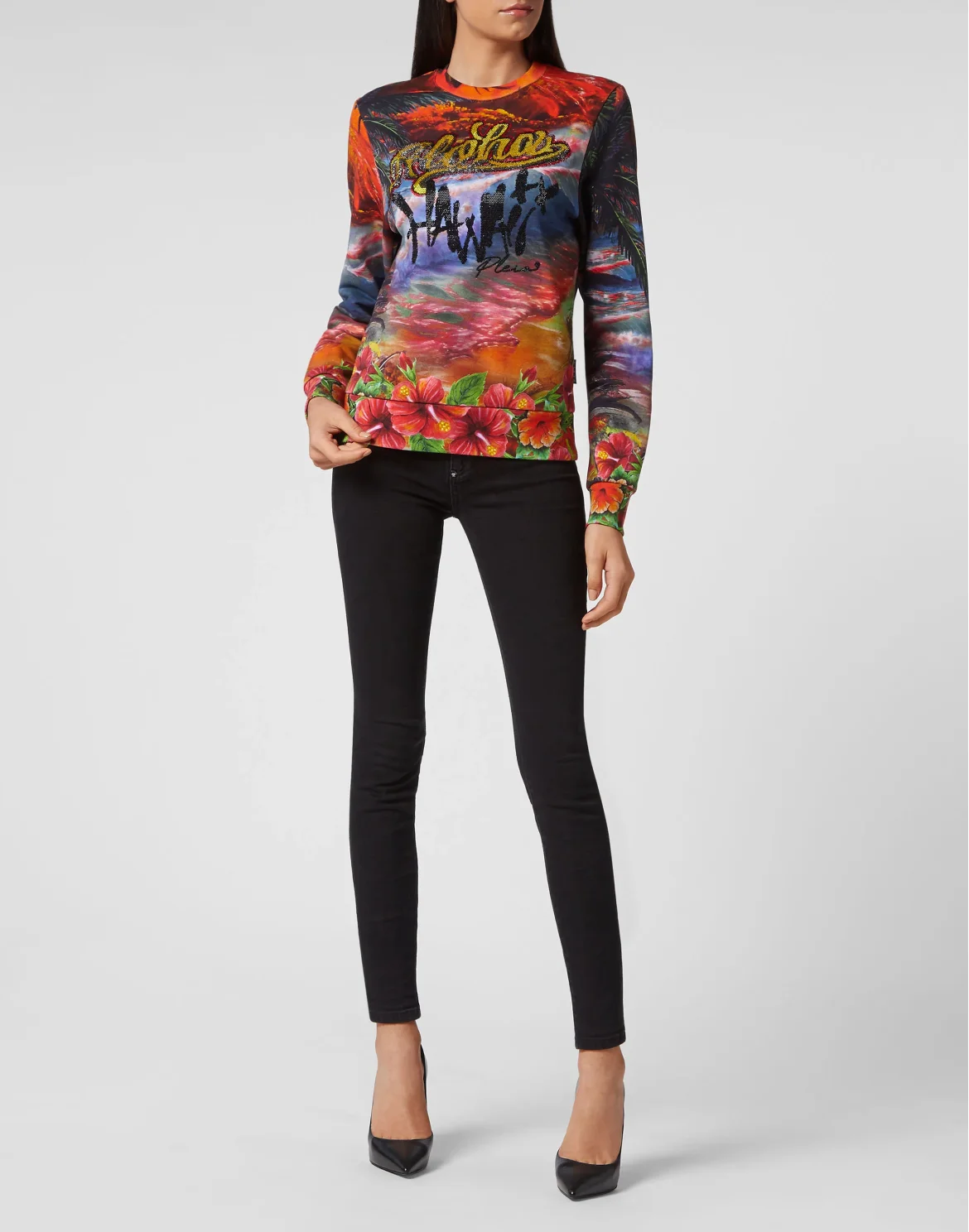 Sweatshirt LS Hawaii, цвет: Мультиколор
