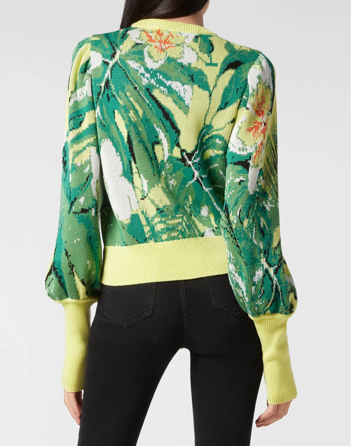 Jacquard Pullover LS Hawaii, цвет: Желтый