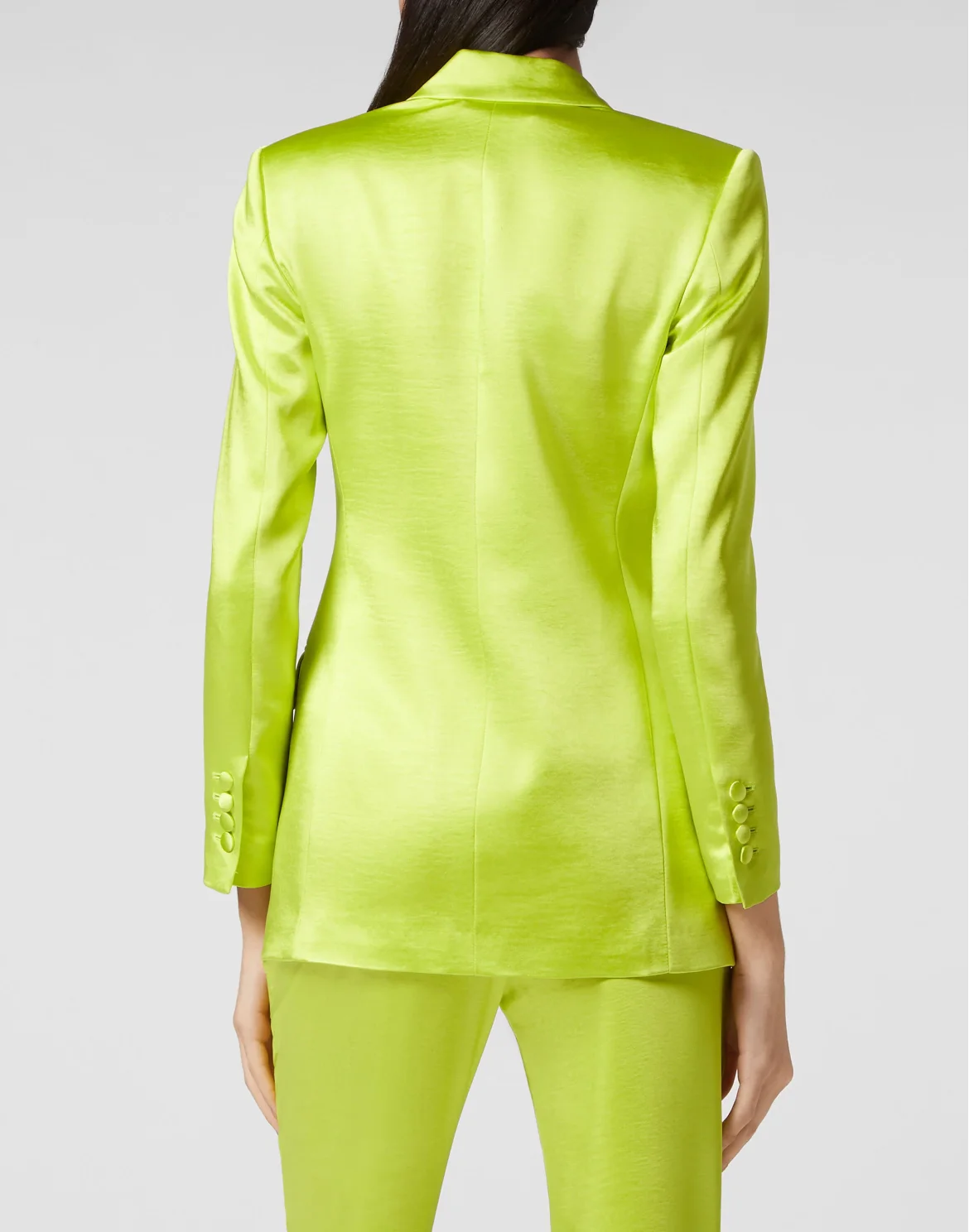 Satin Dandy Blazer, цвет: Желтый