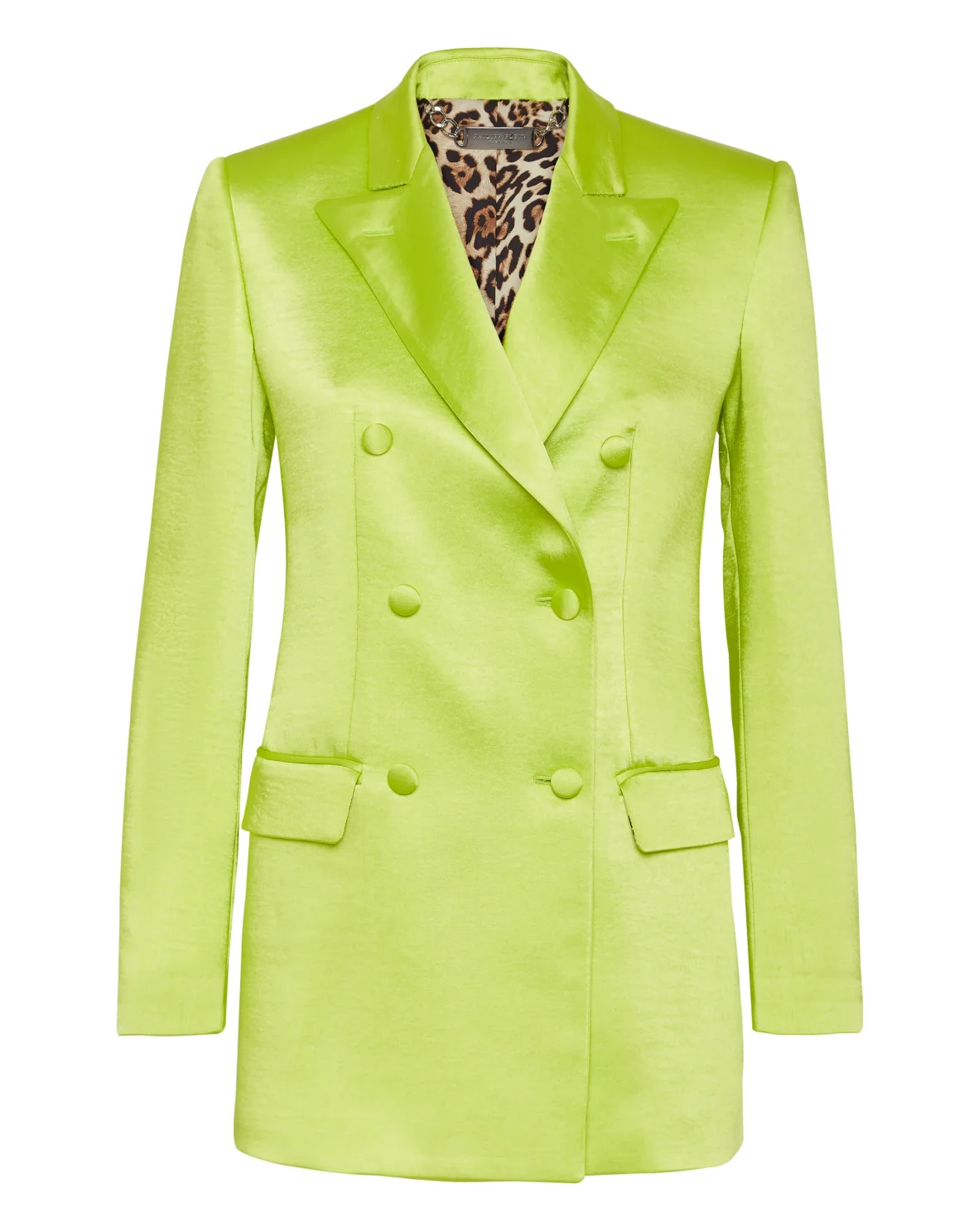 Satin Dandy Blazer, цвет: Желтый