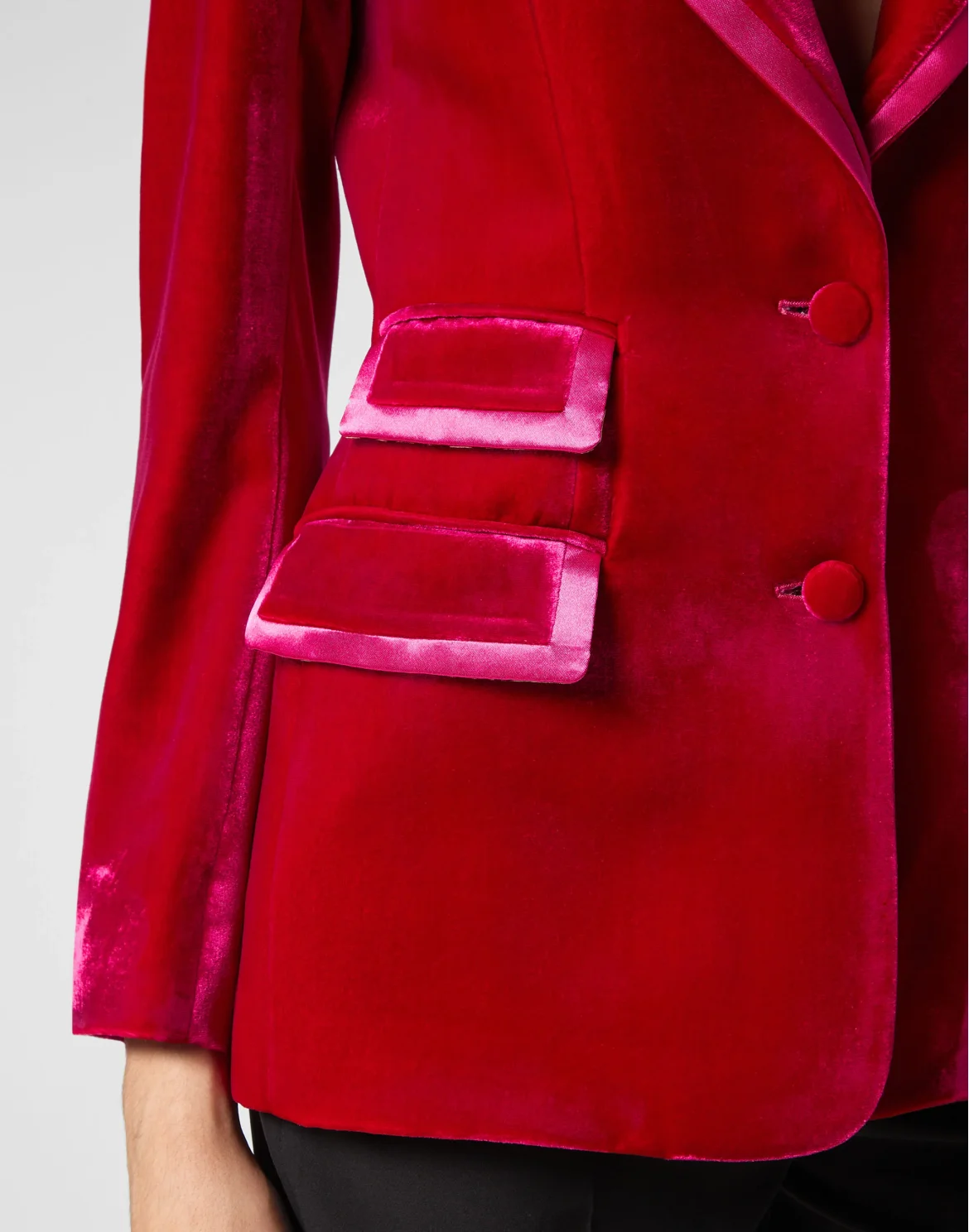 Velvet Blazer, цвет: Розовый