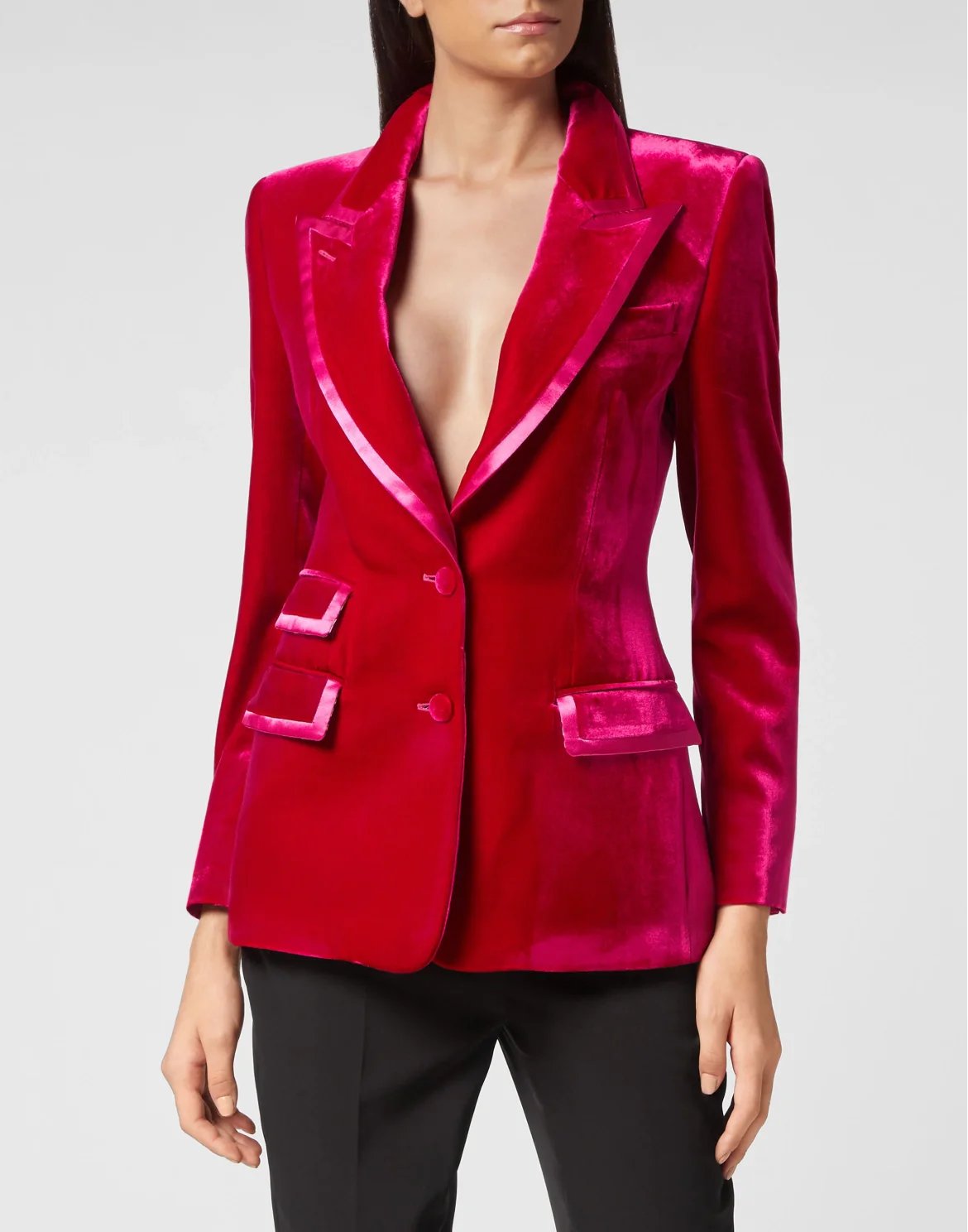 Velvet Blazer, цвет: Розовый