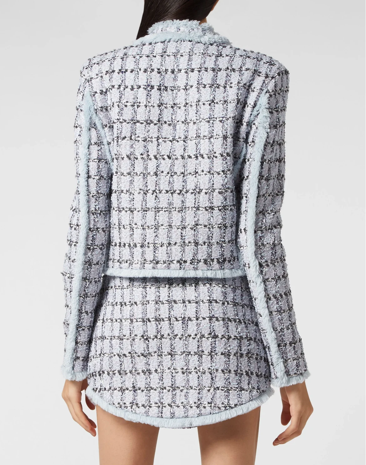 Tweed Blazer, цвет: Голубой